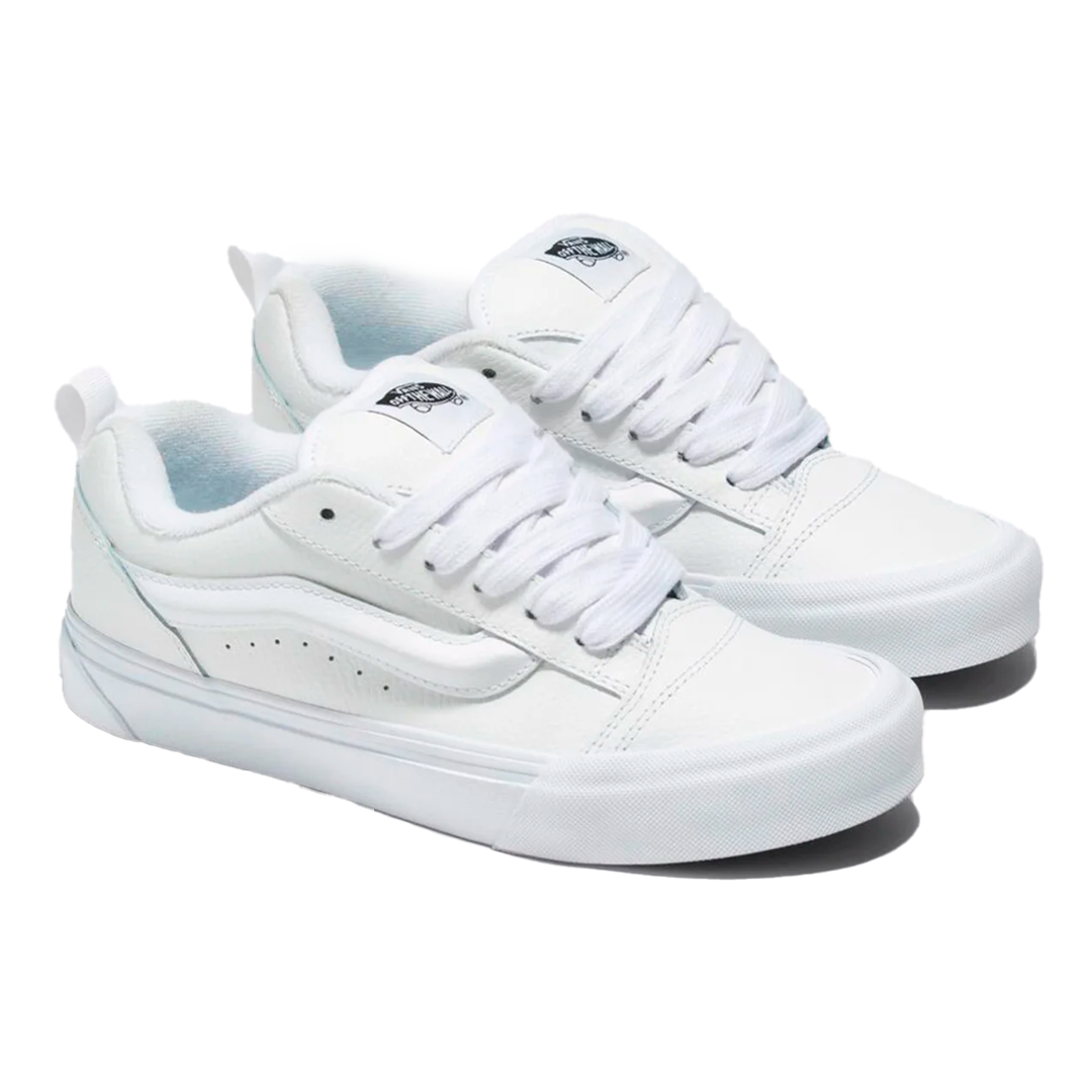 Vans Knu Skool Leather True White