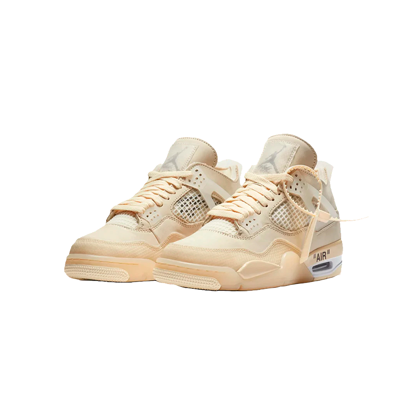 Air Jordan 4 x Off-White Sail