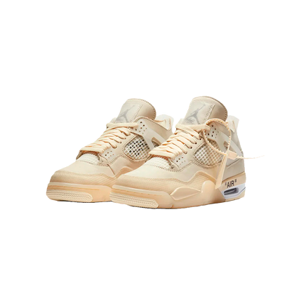 Air Jordan 4 x Off-White Sail