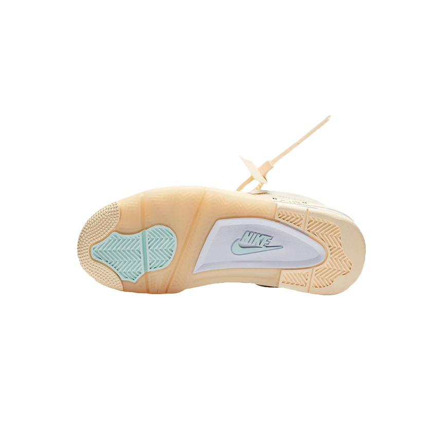 Air Jordan 4 x Off-White Sail