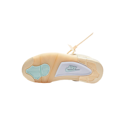 Air Jordan 4 x Off-White Sail
