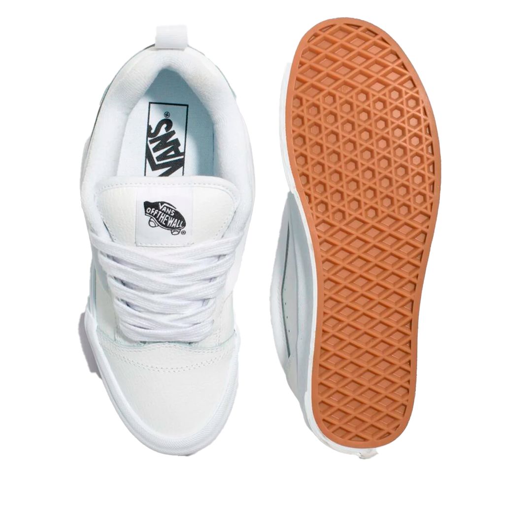 Vans Knu Skool Leather True White
