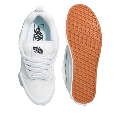 Vans Knu Skool Leather True White
