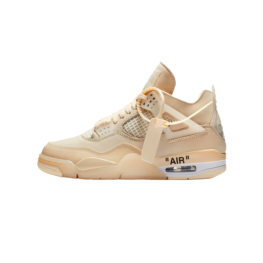 Air Jordan 4 x Off-White Sail