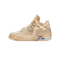 Air Jordan 4 x Off-White Sail