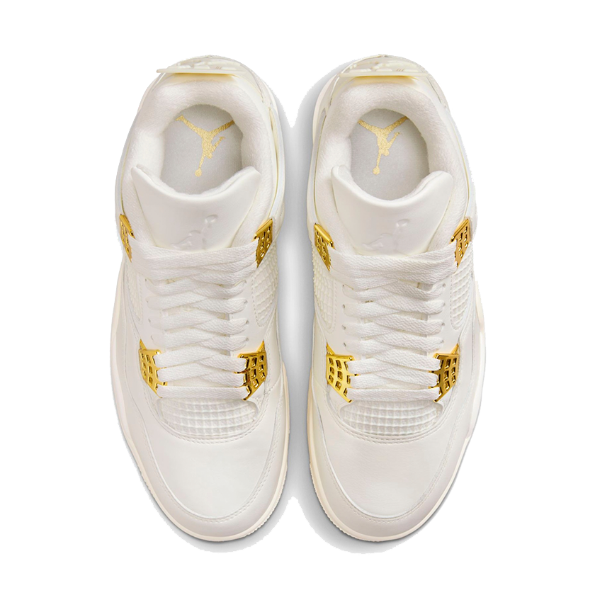 Air Jordan 4 Retro Metallic Gold